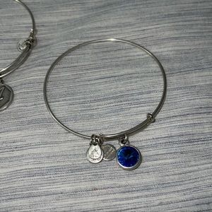 September Sapphire Birth Stone Alex and Ani Bracelet